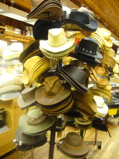 10 Gallon Hat Rack