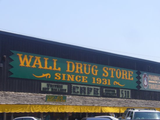 Wall Drug Store - as advertised