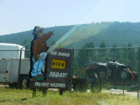 Smokey the bear says...