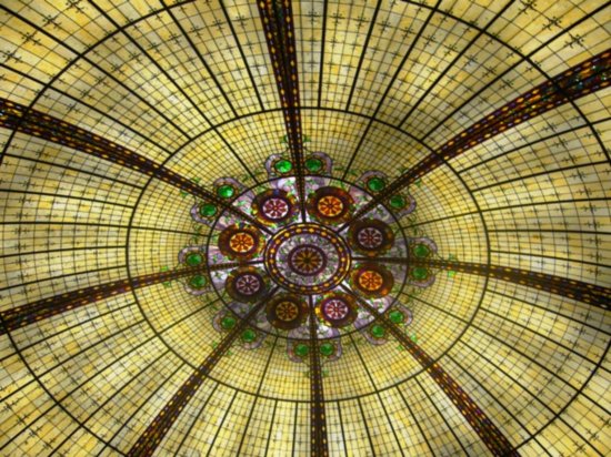 Stained Glass ceiling