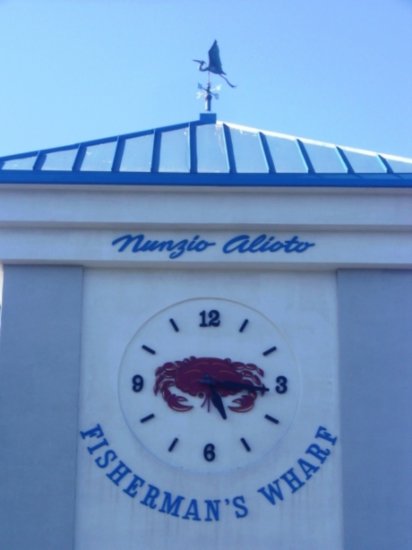 Fishermans Wharf sign