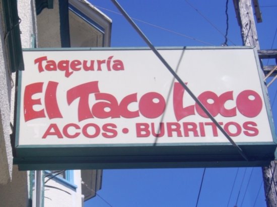 Taqueria in the Mission