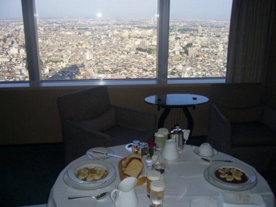 Breakfast with a view!