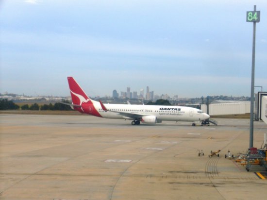 City of Brisbane in the distance