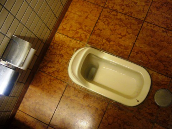 Hole in the floor toilet - see previous post