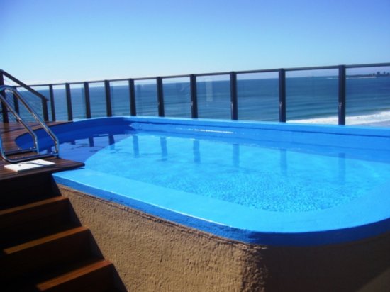 Private roof top pool