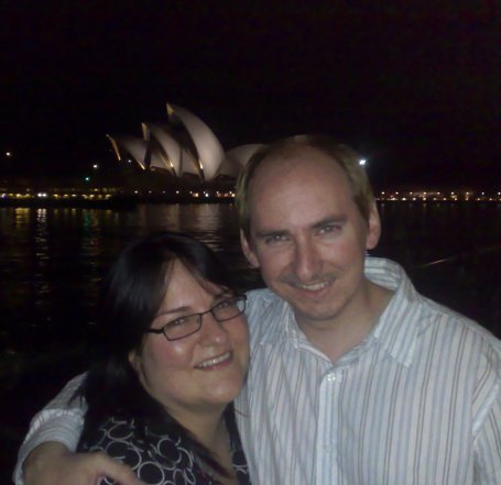 Melissa & Colin in front of Opera House