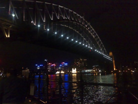 Sydney Harbour Bridge at dark