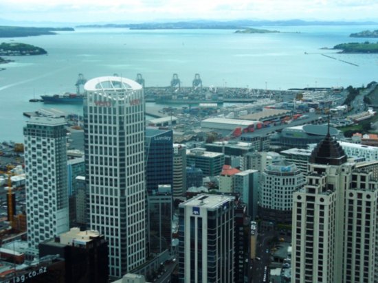 Auckland from the Sky Tower