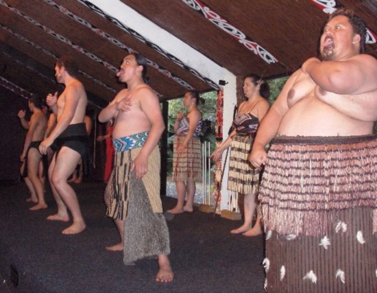 Maori song and dance