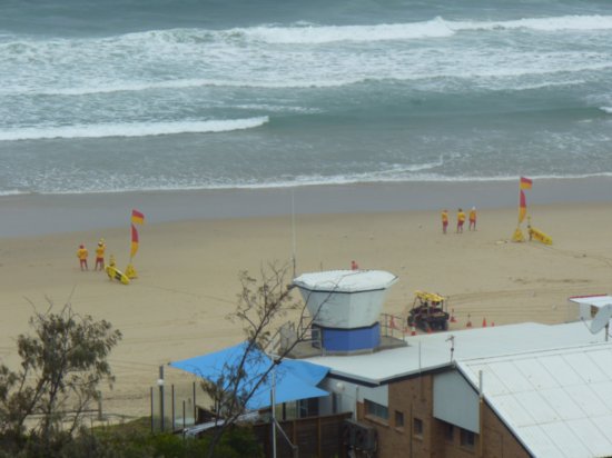 Life guards on duty