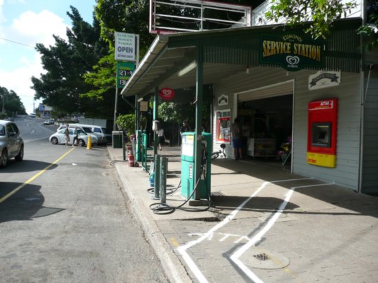 Old gas station in Eumundi