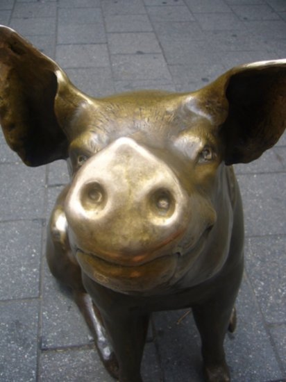 And the Brass Pigs (This is one of them)