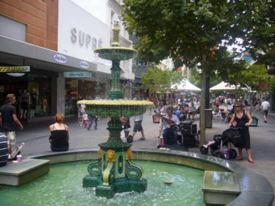 Fountain in the mall