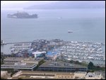 Alcatraz from Coit Tower