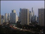 View of Surfers Paradise from our rooftop