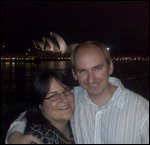 Melissa & Colin in front of Opera House