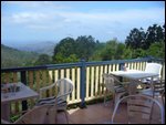 Mount Glorious Cafe-that's our lunch on the table