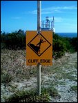 I wouldn't want to fall off this cliff!