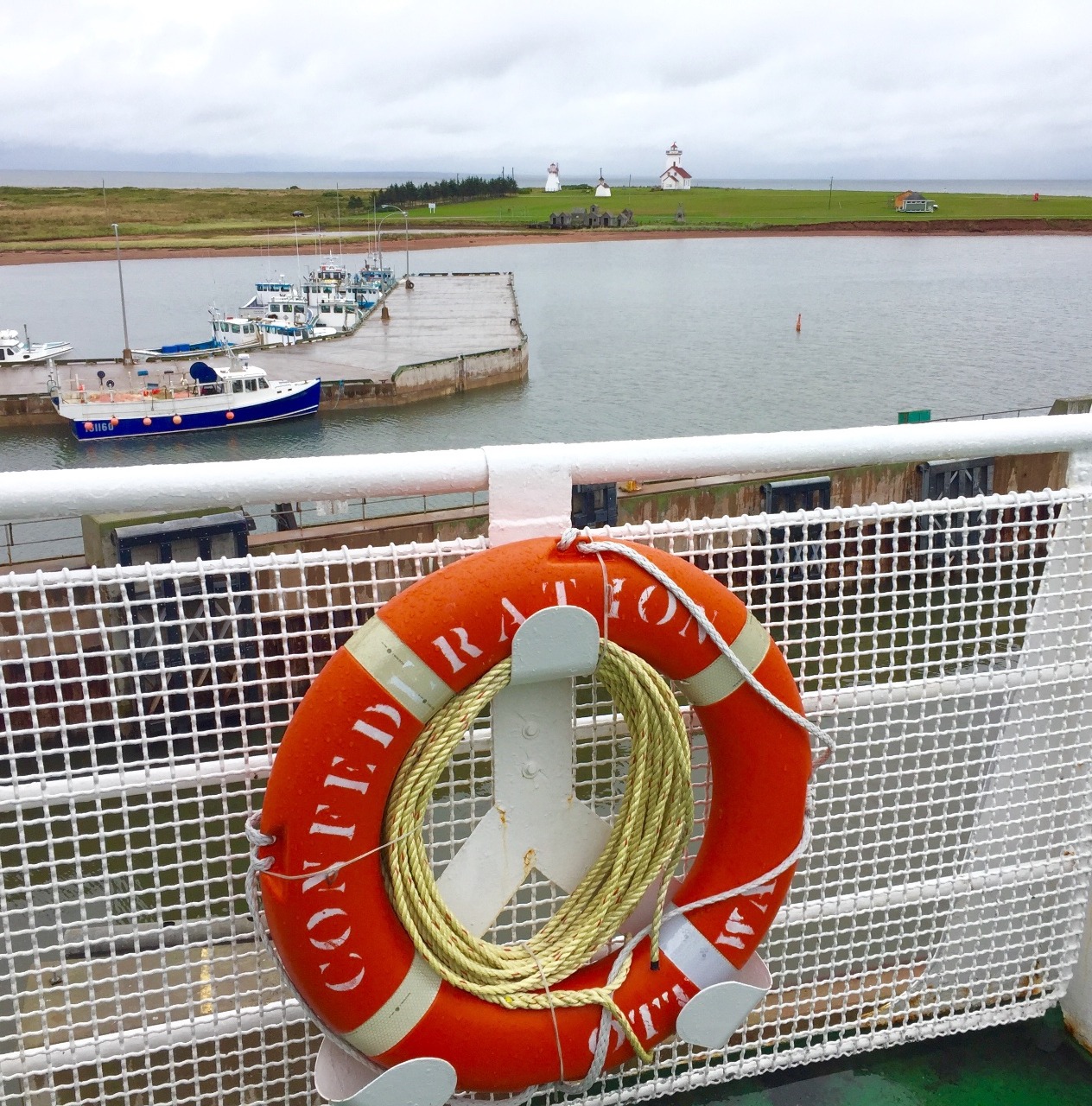 On the ferry to Nova Scotia