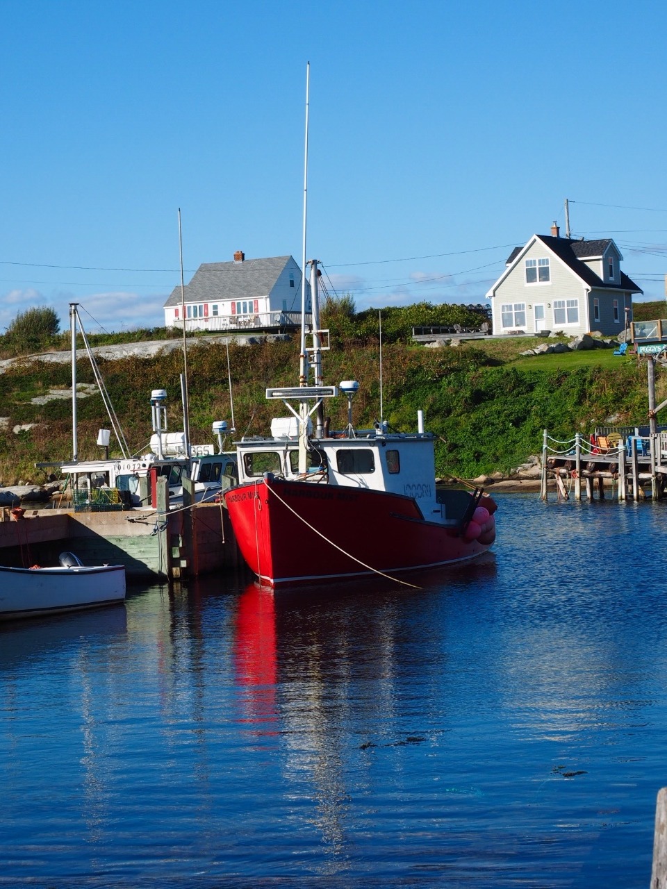 Ship in Peggy's Cove