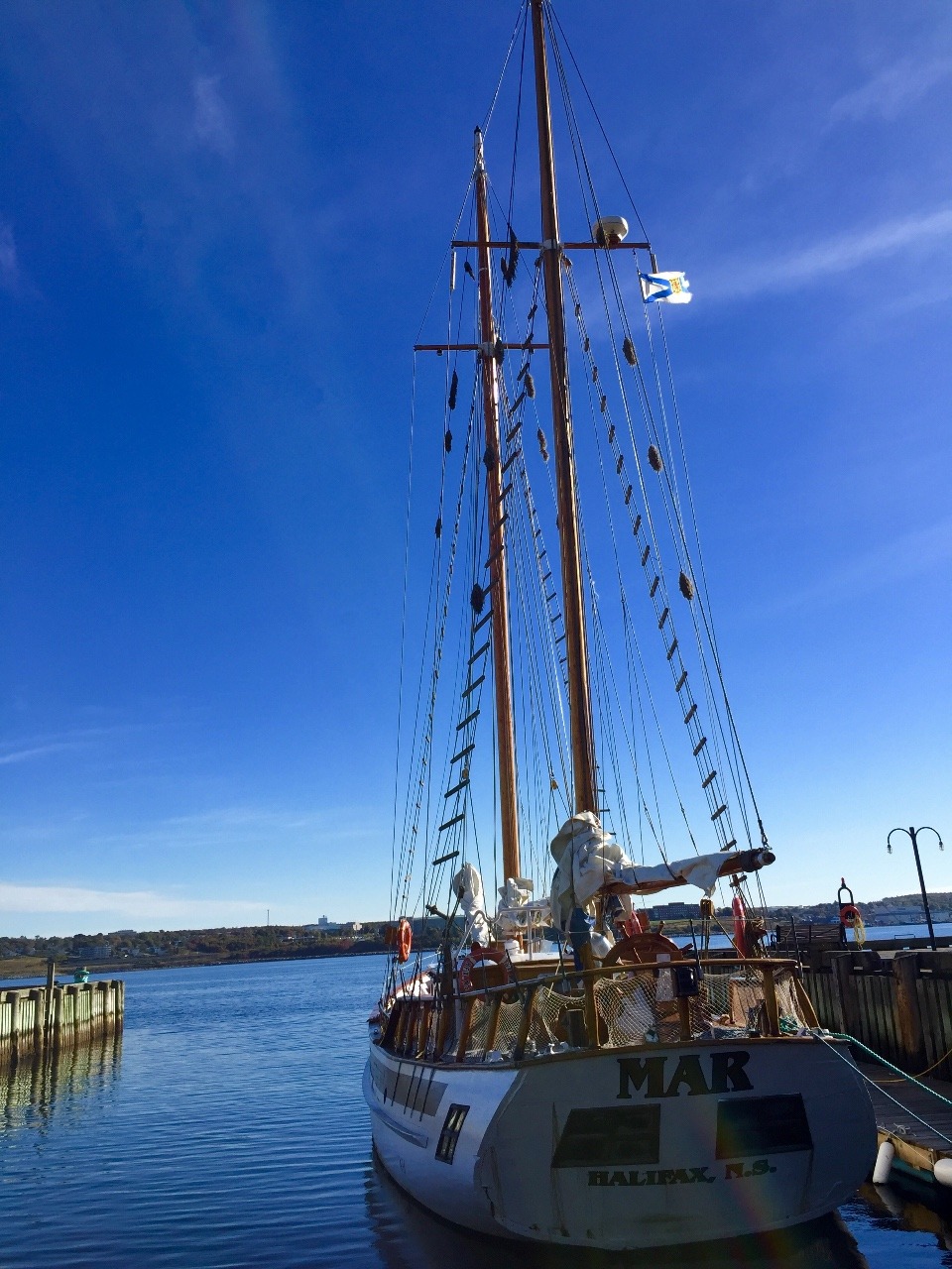 Tall ship in Halifax Harbour