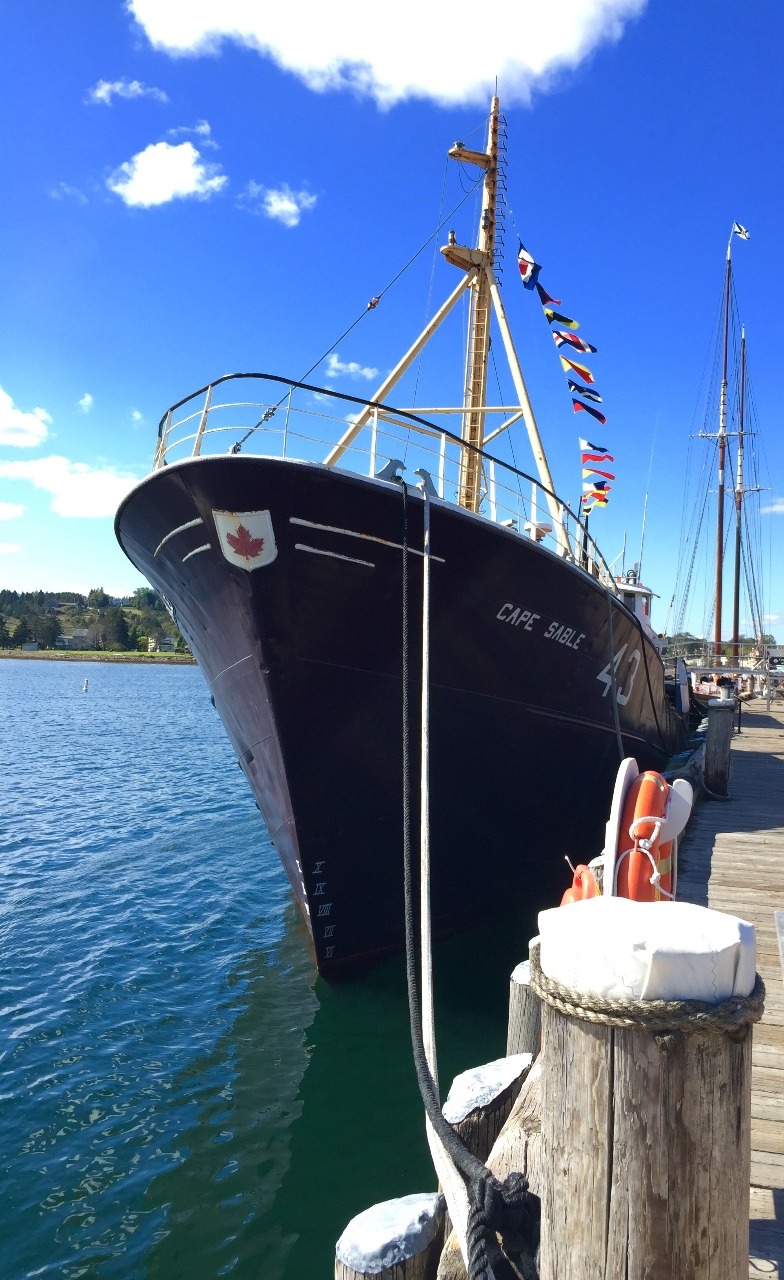 Tall Ship in Lunenburg Harbour 