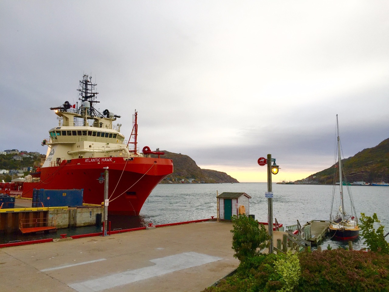 St. John's Harbour at daybreak