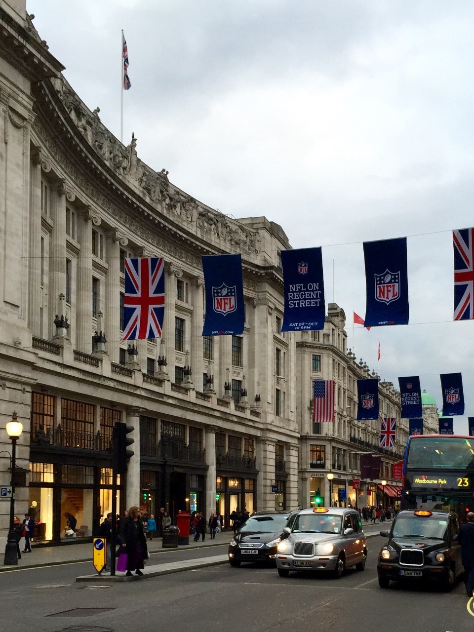 NFL on Regent Street?