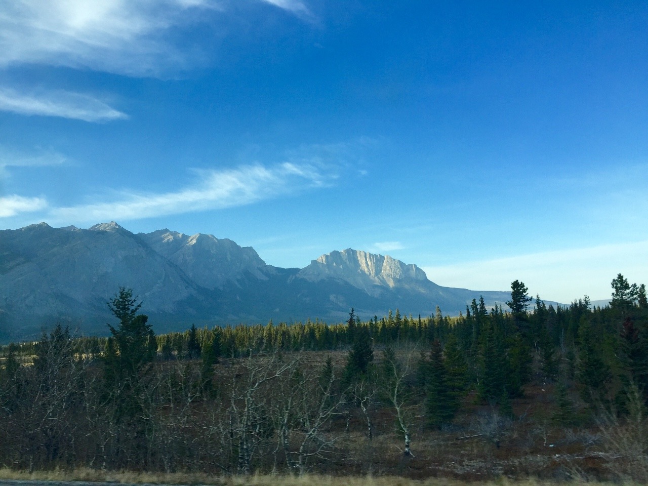 Heading towards Banff