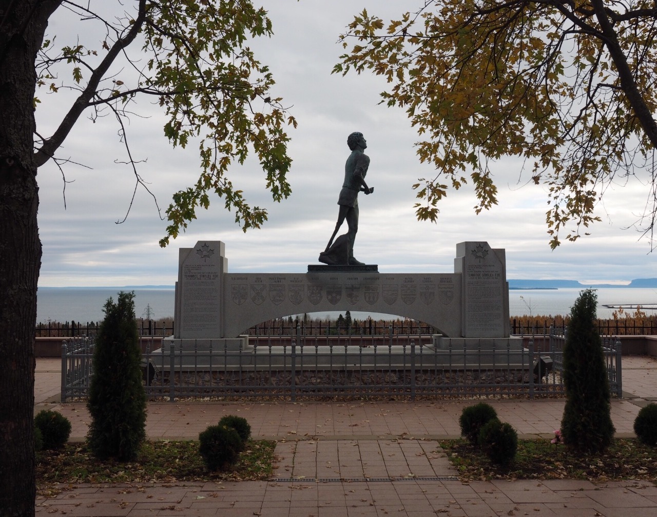 Terry Fox Memorial near Thunder Bay, ON