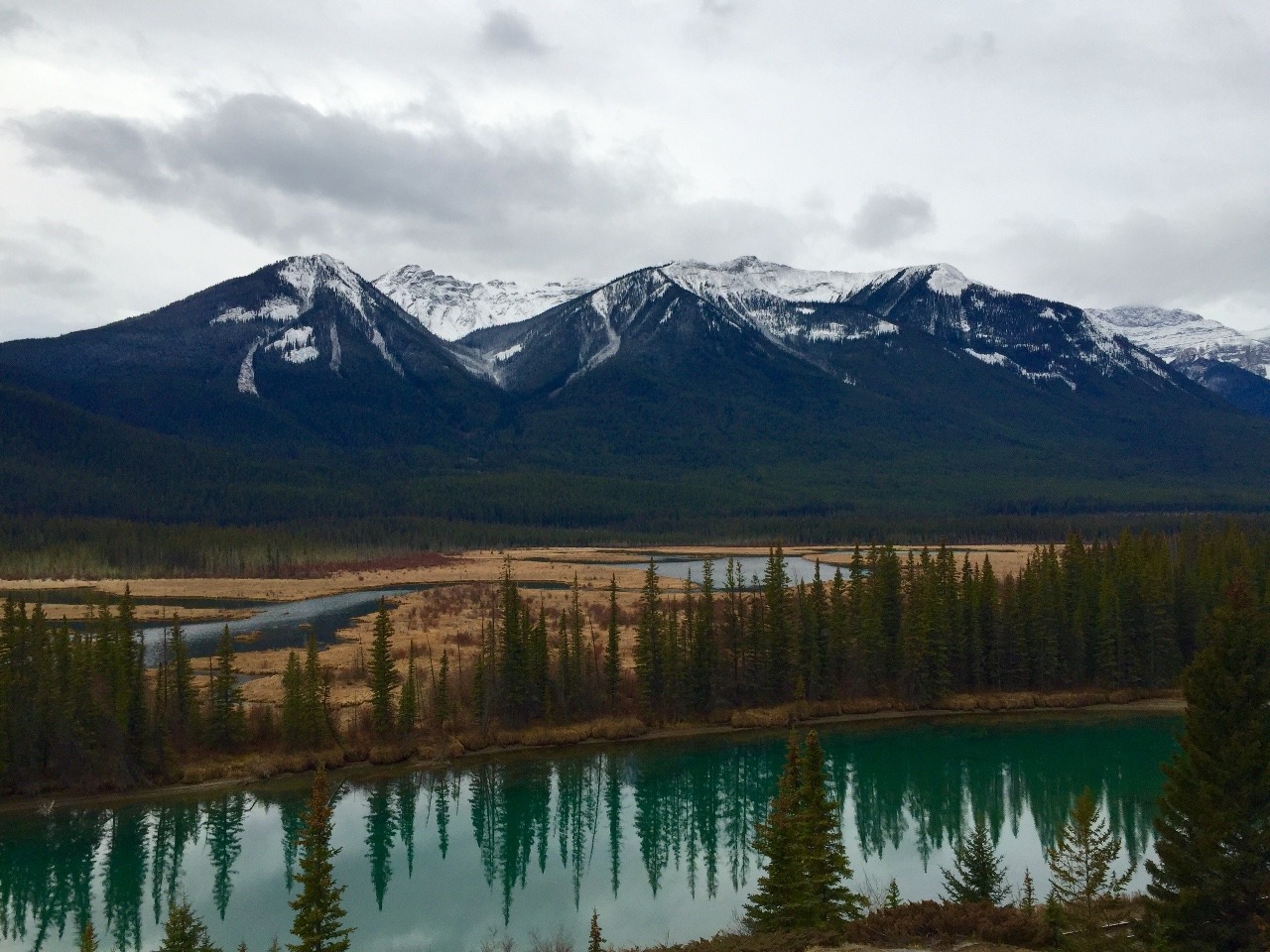 View from Bow Valley Scenic Drive