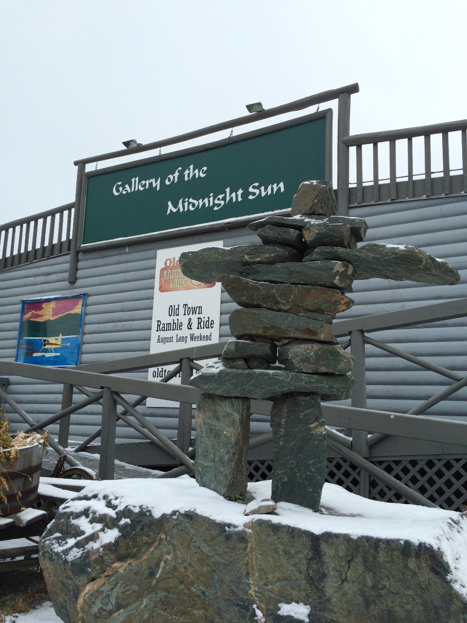 Land of the Midnight Sun & Inukshuk