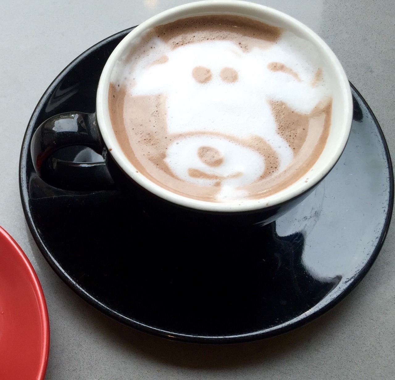 Latte Art - Moo!