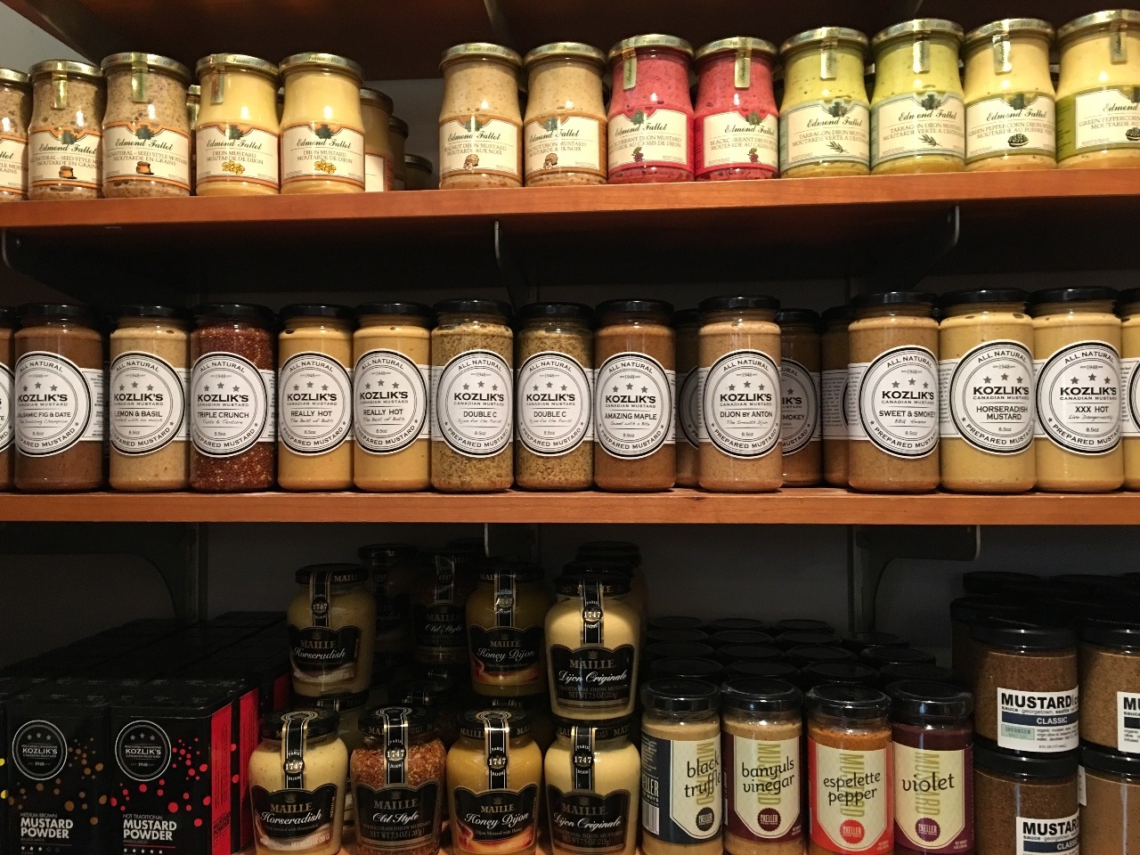 Kozlik's mustard (from St Lawrence Mtk) in Seattle