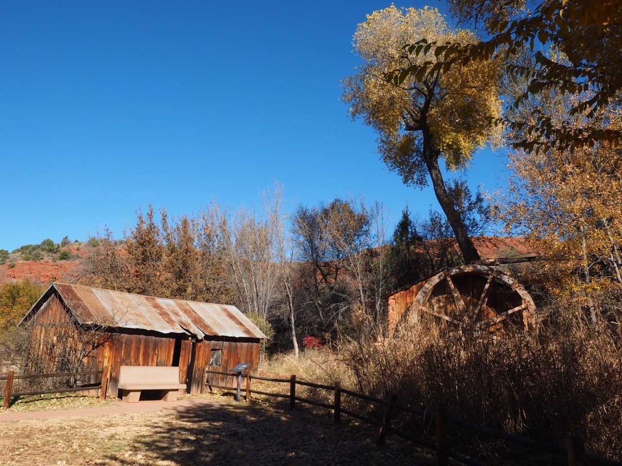 Rustic Barn and mill