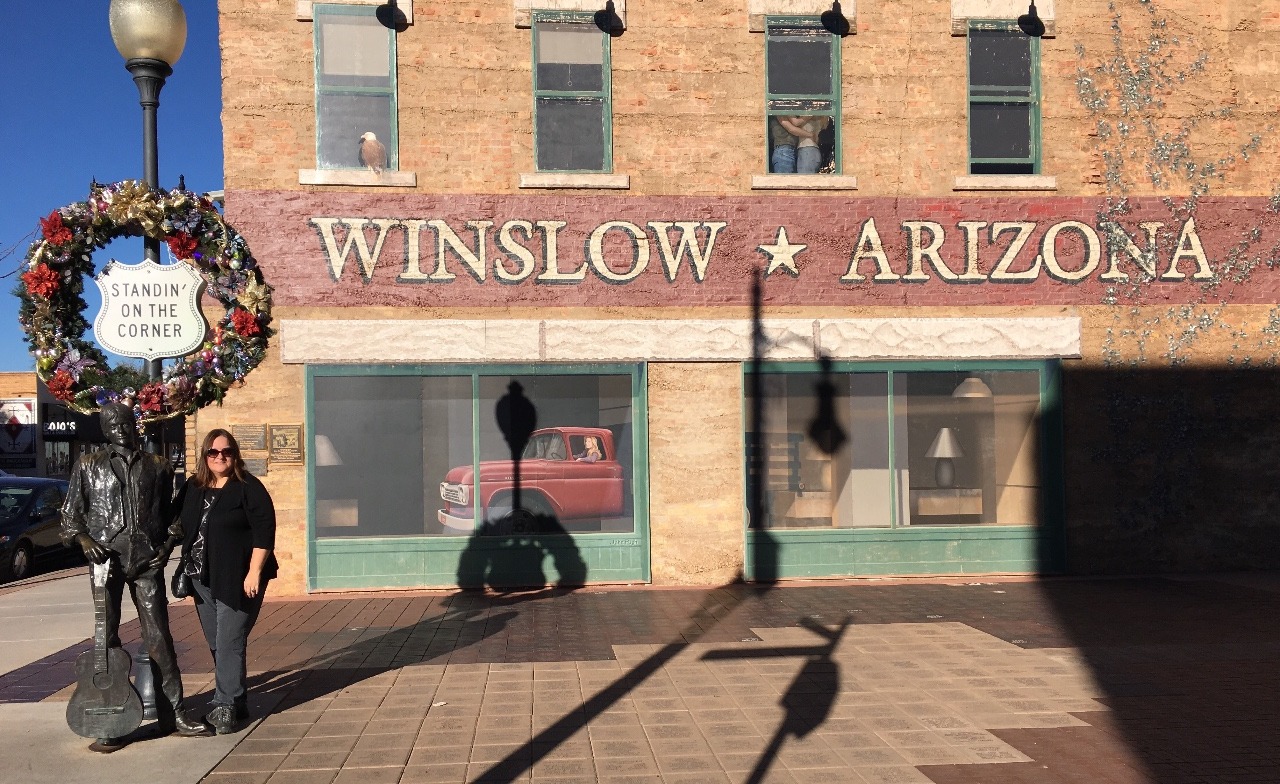 Standin' on a Corner in Winslow Arizona