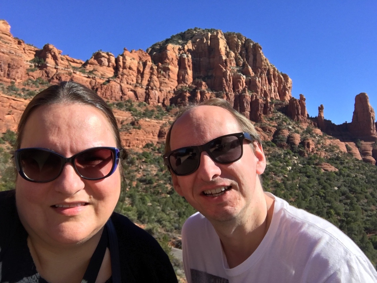 Tumbleweeds and Red Rocks - Sedona