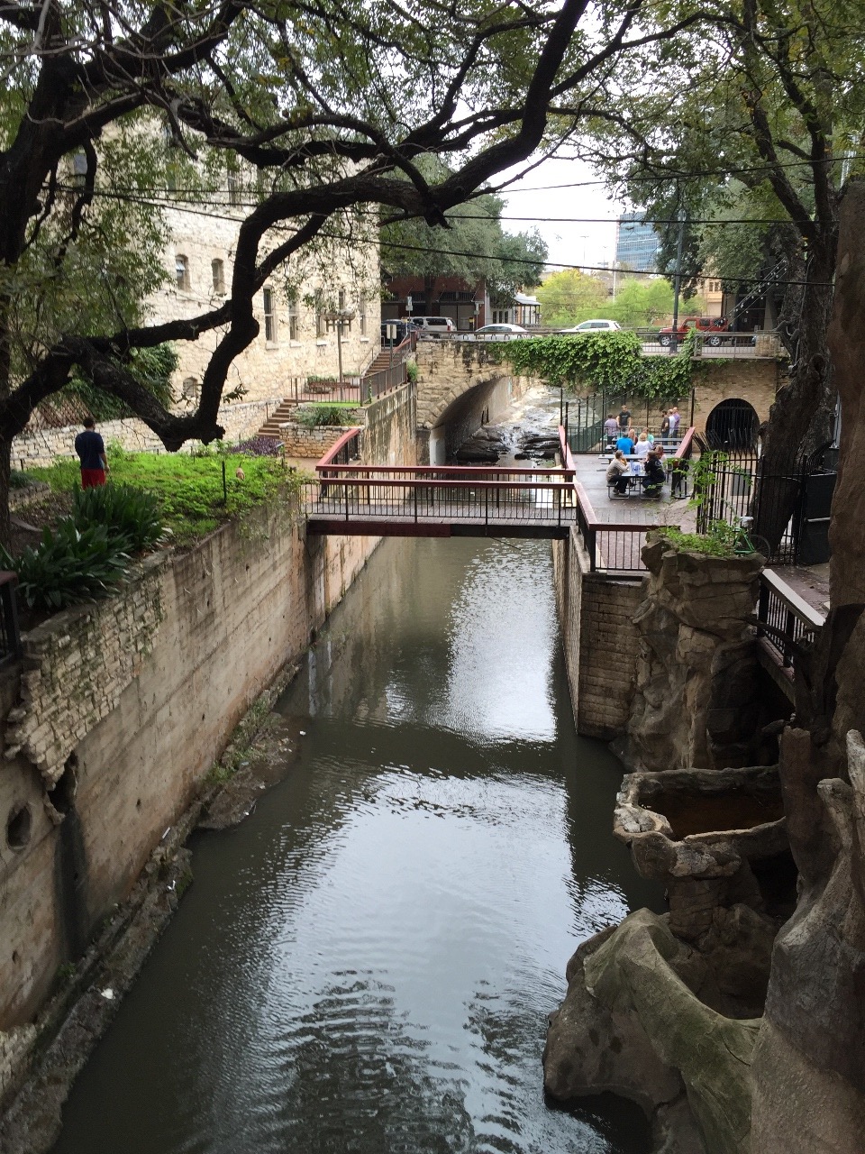 Waller Creek - River walk in Austin