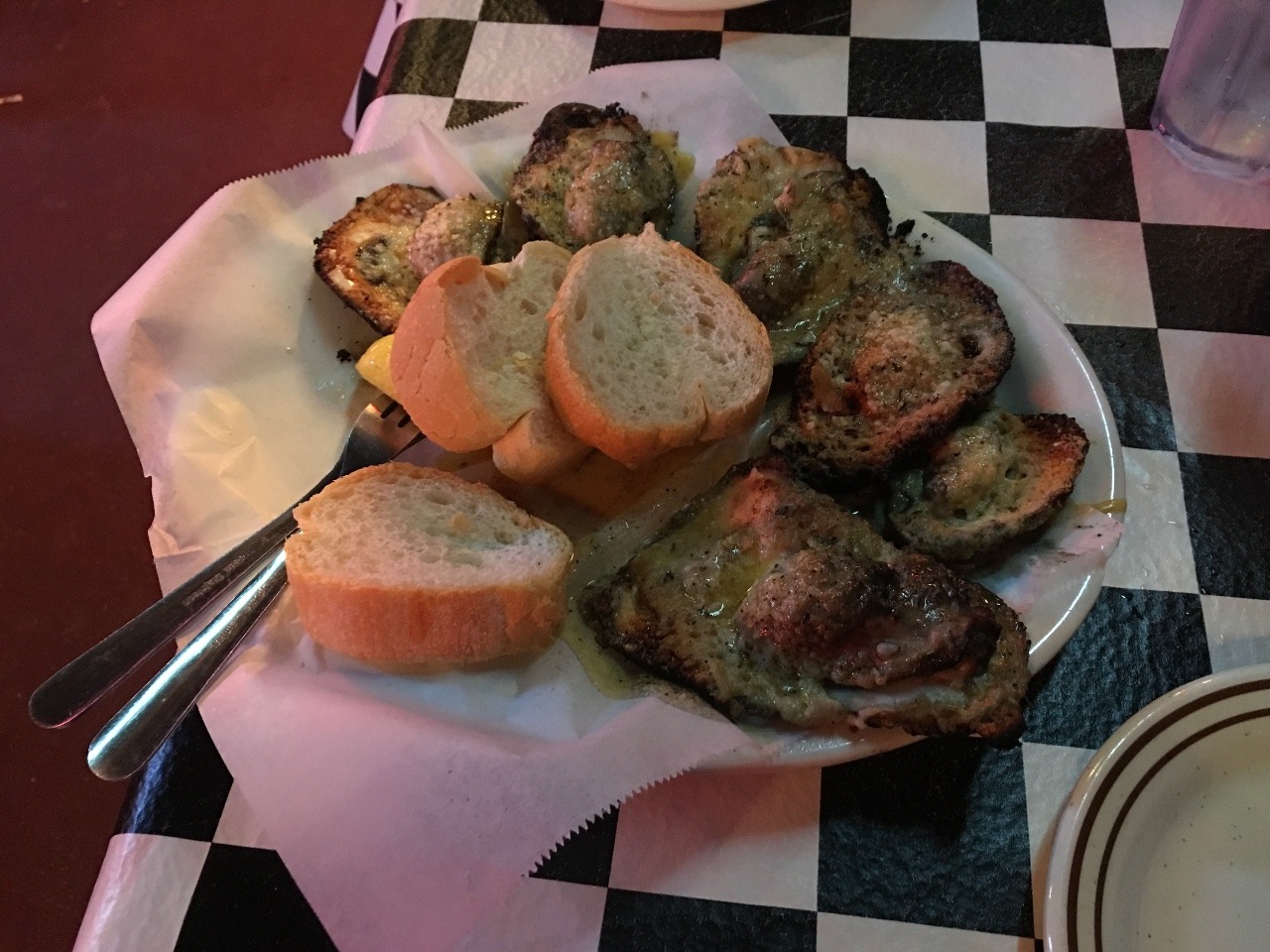 Charbroiled Oysters