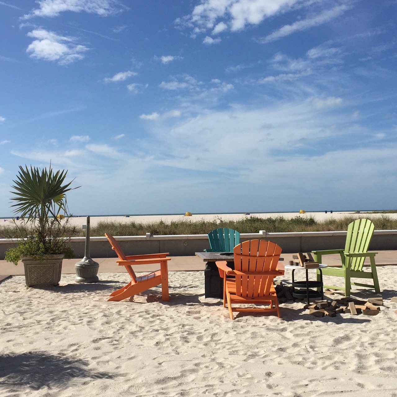 Brunch on the beach