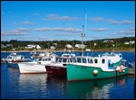 Colourful boats