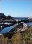 Old ship in Peggy's Cove