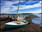 Ship in Lunenburg Harbour