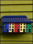 Jellybean row house mailbox