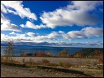 Blue skies approaching Wawa