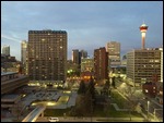 Calgary at dusk