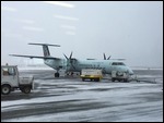 Our lift back to Calgary (Dash 8)