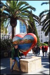 Christmas and Palm trees in Union Square