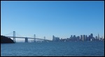 Treasure Island view of the Oakland Bay bridge